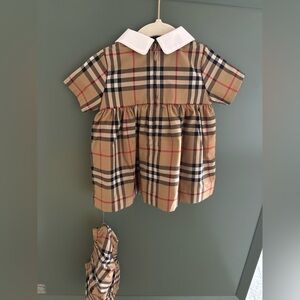 Burberry baby dress with bloomers